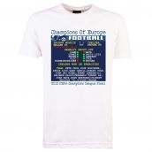 2012 CHAMPIONS LEAGUE FINAL (CHELSEA) RETROTEXT T-SHIRT