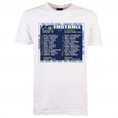 1988 FA Cup Final (Wimbledon) Retrotext T-Shirt - White