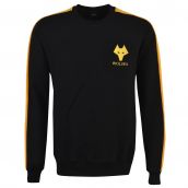 Wolverhampton Wanderers Black/amber Sweatshirt