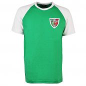 Mexico Raglan Sleeve Green/White T-Shirt