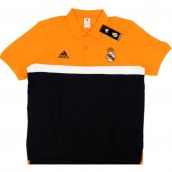 2013-14 Real Madrid Adidas Polo Shirt (Orange)