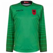 2016-17 Albania Macron Away Long Sleeve Goalkeeper Shirt