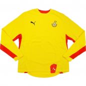 2008-09 Ghana Puma Training Sweat Top (Yellow)