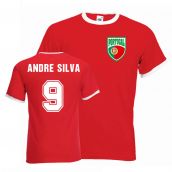 Andre Silva Portugal Ringer Tee (red)