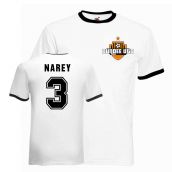 David Narey Dundee United Ringer Tee (white-black)