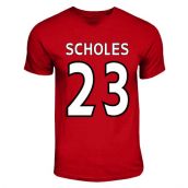 Paul Scholes Manchester United Hero T-shirt (red)