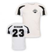 David Beckham Real Madrid Sports Training Jersey (white) - Kids