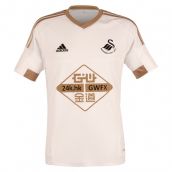 2015-2016 Swansea City Adidas Home Football Shirt (Kids)