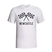 Newcastle Waving Flags T-shirt (white)