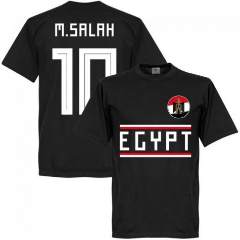 Egypt M. Salah 10 Team T-Shirt - Black