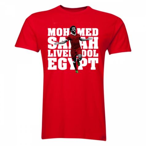 Mohamed Salah Liverpool Player T-Shirt (Red) - Kids