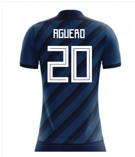 2025-2026 Argentina Concept Shirt (Aguero 20) - Kids