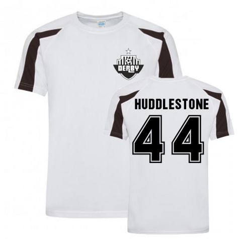 Tom Huddlestone Derby County Sports Training Jersey (White)