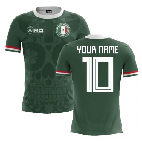 2024-2025 Mexico Home Concept Football Shirt (Your Name) -Kids