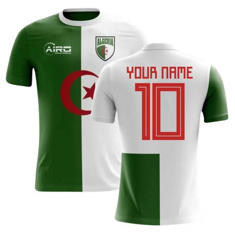 2023-2024 Algeria Home Concept Football Shirt (Your Name) -Kids