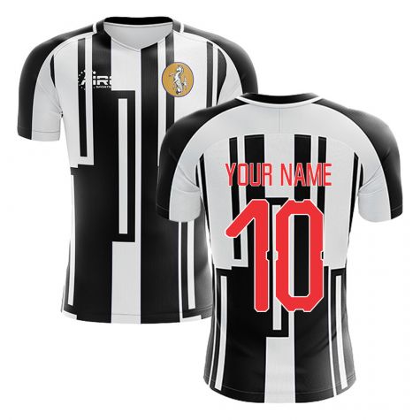 2025-2026 Newcastle Home Concept Football Shirt (Your Name)