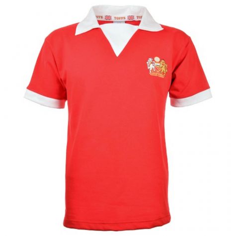 Manchester United 1970s Retro Football Shirt