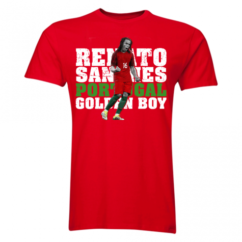 Renato Sanches Portugal Player T-Shirt (Red) - Kids