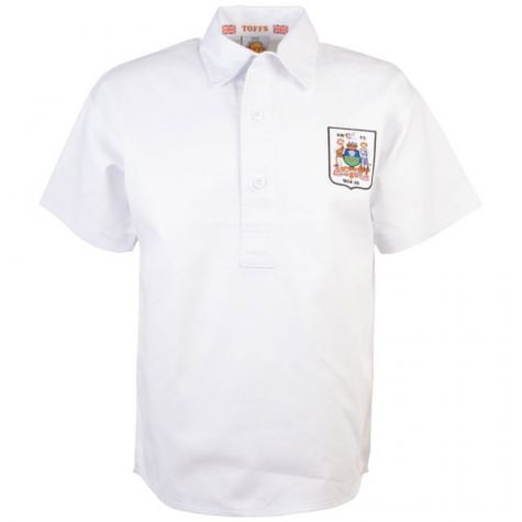 Colchester United 1970s Retro Football Tipped Polo Embroidered Crest S-XXXL 