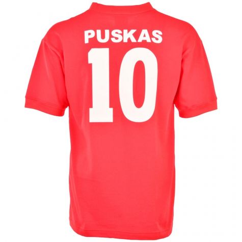 Hungary 1954 World Cup Final Puskas 10 Retro Football Shirt