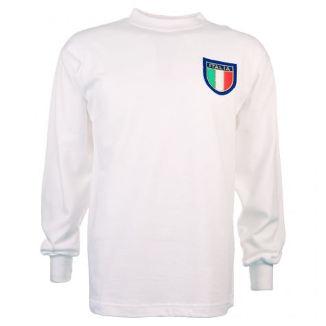 Italy 1960s Away Retro Football Shirt