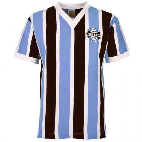 Gremio 1970s Retro Football Shirt