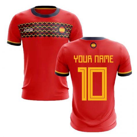 2025-2026 Spain Home Concept Football Shirt (Your Name)