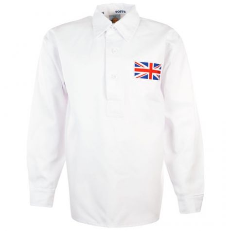 Great Britain Olympics 1908 Retro Football Shirt