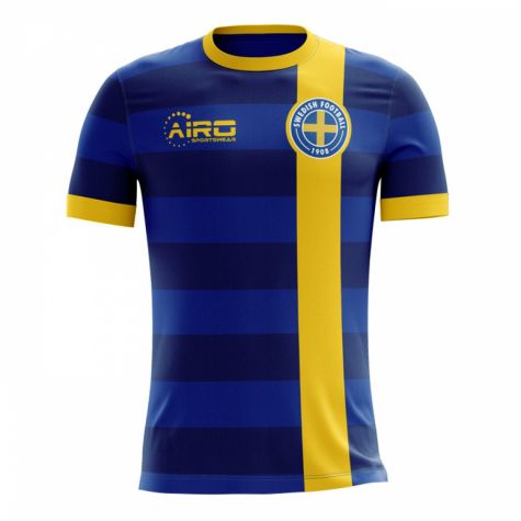 Sweden 2018-2019 Away Concept Shirt - Kids (Long Sleeve)