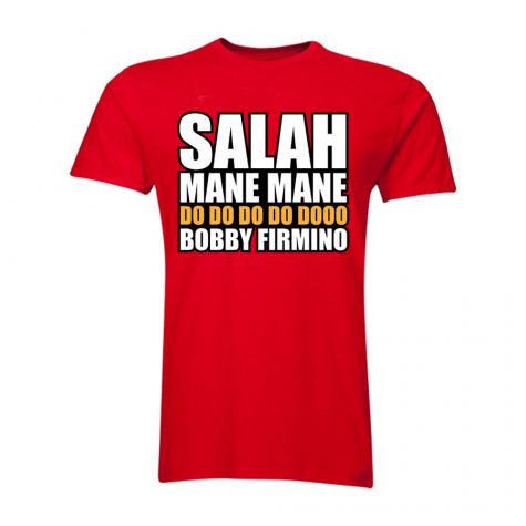 Salah Mane Mane Liverpool T-Shirt (Red)