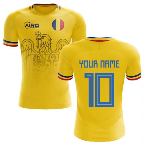 2025-2026 Romania Home Concept Football Shirt (Your Name)