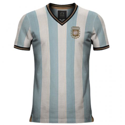 Vintage Argentina Home Soccer Jersey