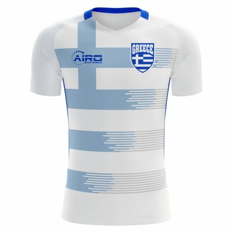 2025-2026 Greece Home Concept Football Shirt - Adult Long Sleeve