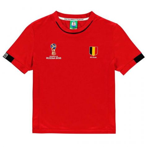 Belgium FIFA World Cup 2018 Poly T Shirt (Red) - Infants