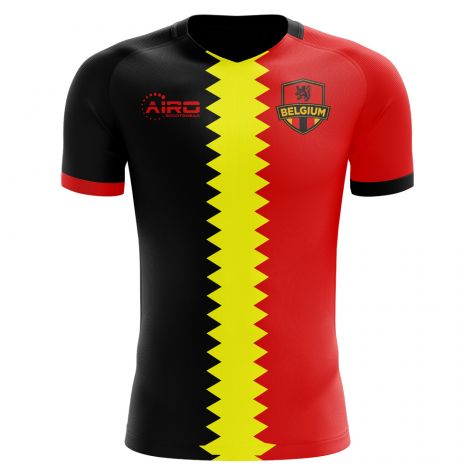 Belgium 2018-2019 Flag Concept Shirt - Womens
