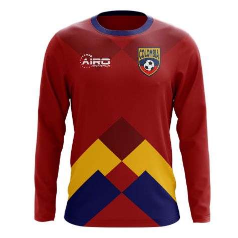 Colombia 2018-2019 Long Sleeve Away Concept Shirt