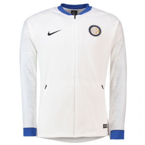 Inter Milan 2018 2019 Anthem Jacket White 920056 101 84 42 Teamzo Com