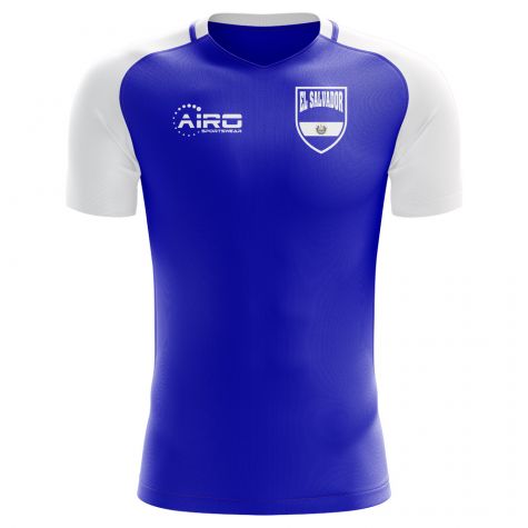 El Salvador 2018-2019 Home Concept Shirt - Kids (Long Sleeve)