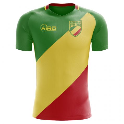 Republic of Congo 2018-2019 Home Concept Shirt - Adult Long Sleeve