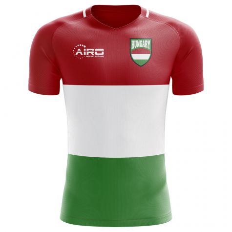 Hungary 2018-2019 Home Concept Shirt - Kids (Long Sleeve)