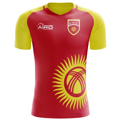 Kyrgyzstan 2018-2019 Home Concept Shirt - Kids (Long Sleeve)