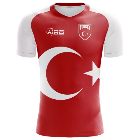 2025-2026 Turkey Home Concept Football Shirt - Adult Long Sleeve
