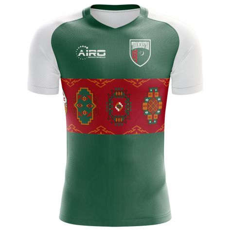 Turkmenistan 2018-2019 Home Concept Shirt - Kids (Long Sleeve)