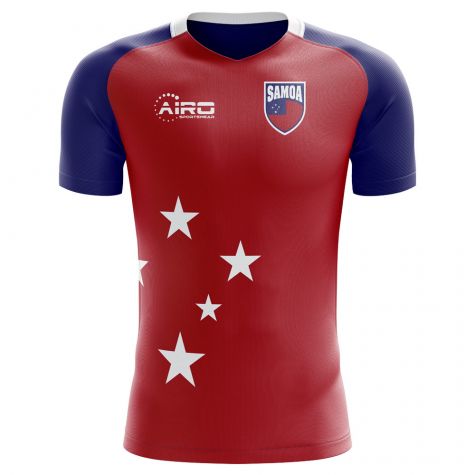 2025-2026 Samoa Home Concept Football Shirt - Adult Long Sleeve