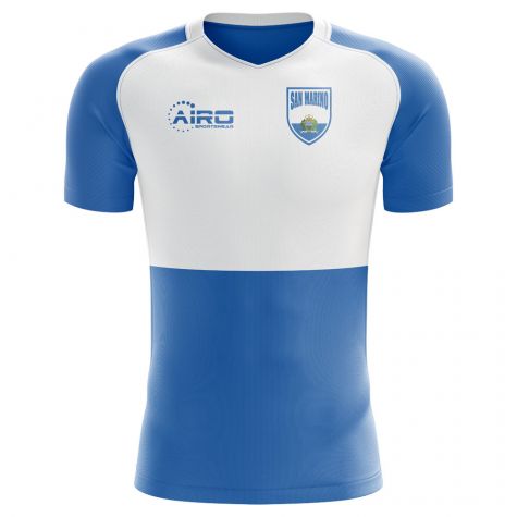 San Marino 2018-2019 Home Concept Shirt - Kids (Long Sleeve)