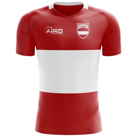 Austria 2018-2019 Flag Concept Shirt - Adult Long Sleeve