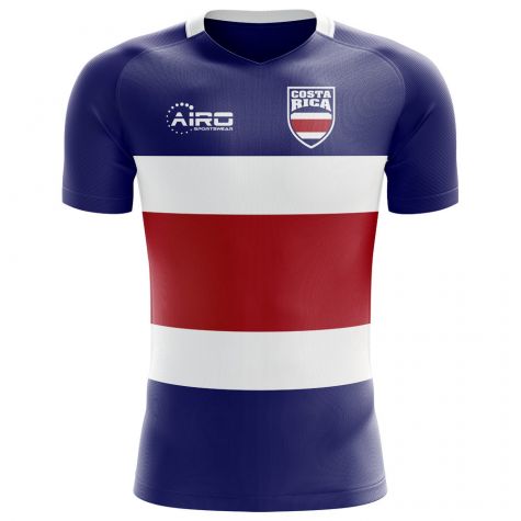 Costa Rica 2018-2019 Flag Concept Shirt - Adult Long Sleeve