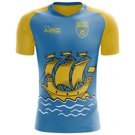 Saint Pierre and Miquelon 2018-2019 Home Concept Shirt (Kids)