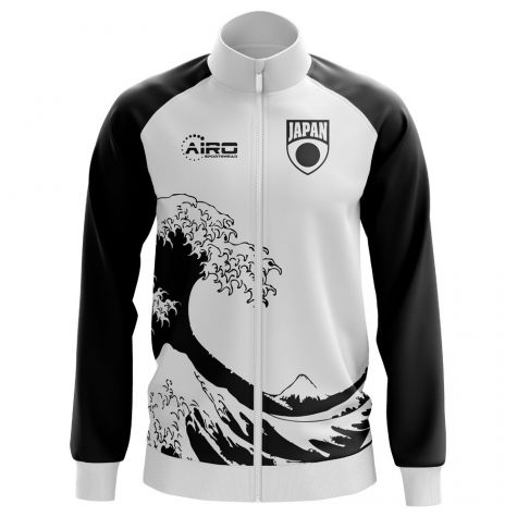 Japan Concept Football Track Jacket (White) - Kids