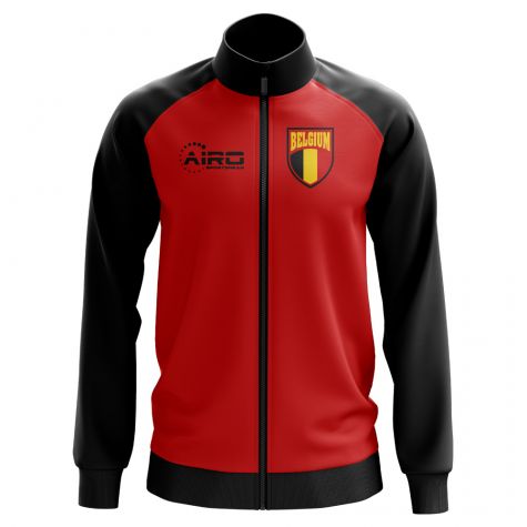 Belgium Concept Football Track Jacket (Red) - Kids